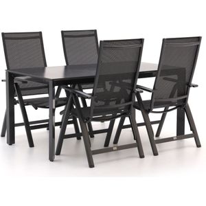 Bellagio Avenza/Sestino 160cm dining tuinset 5-delig verstelbaar