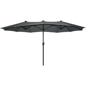 Sens-Line parasol Marbella, afm. 450 x 270 x 270 cm, antraciet