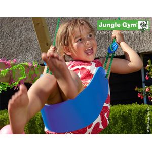 Jungle Gym Sling Swing lintschommel, blauw kunststof
