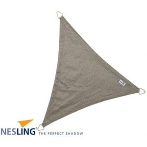 Nesling Coolfit schaduwdoek, driehoek, afmeting 3,6 x 3,6 x 3,6 m, antraciet