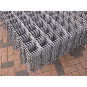 Betonijzermat - Staal verzinkt - maas 15x15 cm - afm. 200 x 300 cm