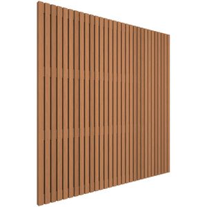 Lamellen tuinscherm Thermovision Ayous - afm. 180 x 180 cm