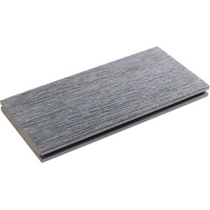 Fiberdeck composiet vlonderplanken Vintage Lunar Grey, breedte: 13,8 cm - per plank van 300 cm