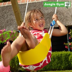 Jungle Gym Sling Swing, lintschommel, geel kunststof
