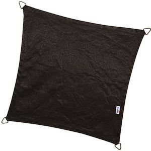 Nesling Coolfit schaduwdoek, vierkant, afmeting 3,6 x 3,6 m, zwart