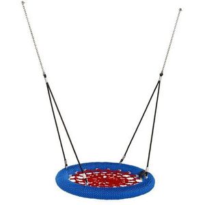 Vogelnestmand, diameter 120 cm, voor professioneel gebruik  - rood/blauw/zwart