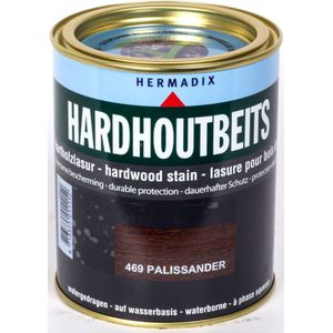 Hermadix hardhoutbeits, transparant, nr. 469 pallisander, blik 0,75 liter