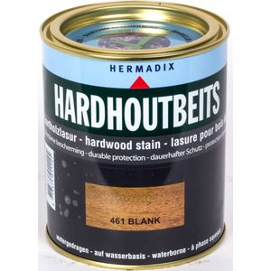 Hermadix hardhoutbeits, transparant, nr. 461 blank, blik  0,75 liter