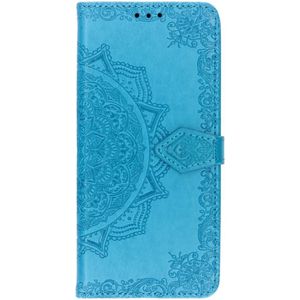 Mandala Bookcase voor Samsung Galaxy S10 Plus - Turquoise