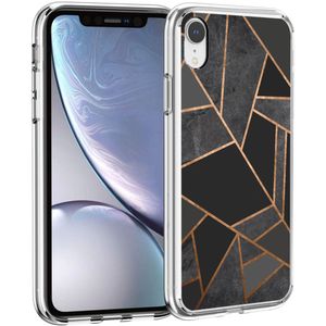 iMoshion Design hoesje voor de iPhone Xr - Grafisch Koper / Zwart