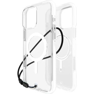 BodyGuardz Ace Pro MagSafe Backcover voor de Apple iPhone 16 Pro Max - Clear White