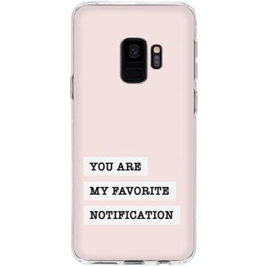 Design Backcover voor de Samsung Galaxy S9 - Notification