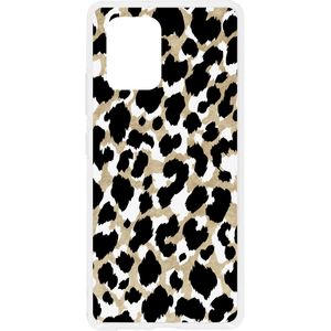 Design Backcover voor de Samsung Galaxy S10 Lite - Panter Zwart