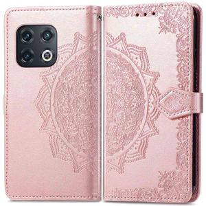 iMoshion Mandala Bookcase voor de OnePlus 10 Pro - Rosé Goud