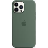 Apple Silicone Backcover MagSafe voor de iPhone 13 Pro Max - Eucalyptus