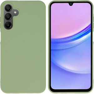 iMoshion Color Backcover voor de Samsung Galaxy A15 (5G/4G) - Olive Green