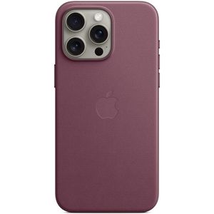 Apple FineWoven Backcover MagSafe voor de iPhone 15 Pro Max - Mulberry