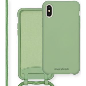 iMoshion Color Backcover met afneembaar koord voor de iPhone Xs / X - Groen