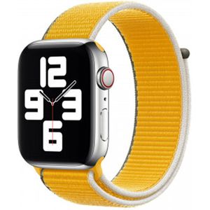 Sport Loop Band voor de Apple Watch Series 1-9 / SE / Ultra (2) - 42/44/45/49 mm - Sunflower
