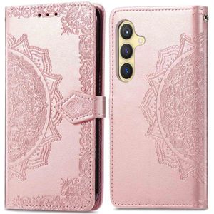 iMoshion Mandala Bookcase voor de Samsung Galaxy S24 Plus - Rosé Goud
