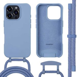 imoshion Color Backcover met afneembaar koord MagSafe voor de Apple iPhone 16 Pro Max - Ash Blue