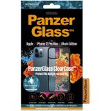 PanzerGlass ClearCase AntiBacterial voor de iPhone 12 Pro Max - Zwart