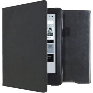 iMoshion Vegan Leather Bookcase voor de Kobo Aura H2O - Zwart
