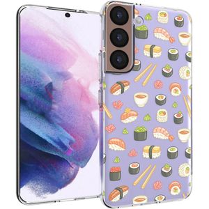 iMoshion Design hoesje voor de Samsung Galaxy S22 - Sushi - Multicolor