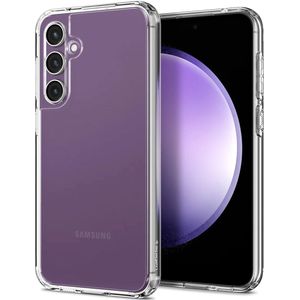 Spigen Ultra Hybrid Backcover voor de Samsung Galaxy S23 FE - Crystal Clear