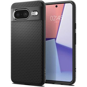 Spigen Liquid Air Backcover voor de Google Pixel 8 - Zwart