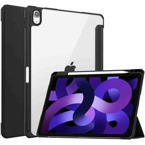 iMoshion Trifold Hardcase Bookcase voor de iPad Air 11 inch (2024) M2 / Air 5 (2022) / Air 4 (2020) - Zwart