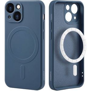 iMoshion Color Backcover met MagSafe voor de iPhone 13 Mini - Donkerblauw