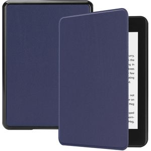 imoshion Slim Hard Case Sleepcover voor de Amazon Kindle Paperwhite 4 (2018) - Donkerblauw