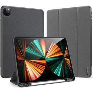Dux Ducis Domo Bookcase voor de iPad Pro 12.9 (2022) / Pro 12.9 (2021) / Pro 12.9 (2020) - Zwart