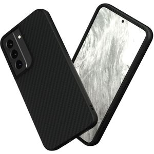 RhinoShield SolidSuit Backcover voor de Samsung Galaxy S22 - Carbon Fiber