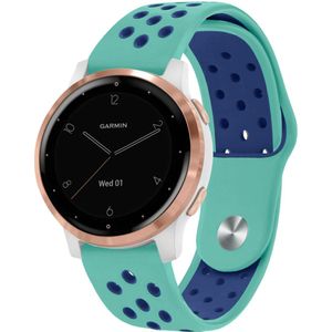 imoshion Siliconen sport bandje - Universeel 18 mm aansluiting - Turquoise / Blauw