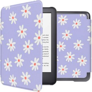 iMoshion Design Slim Hard Case Sleepcover voor de Amazon Kindle (2022) 11th gen - Flowers Distance
