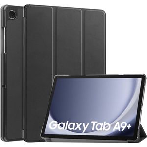 iMoshion Trifold Bookcase voor de Samsung Galaxy Tab A9 Plus - Zwart