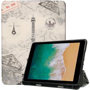 iMoshion Design Trifold Bookcase voor de iPad 6 (2018) 9.7 inch / iPad 5 (2017) 9.7 inch / Air 2 (2014) /Air 1 (2013) - Parijs
