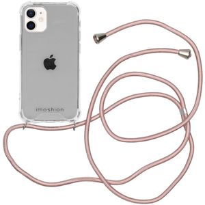 iMoshion Backcover met koord voor de iPhone 12 Mini - Rosé Goud