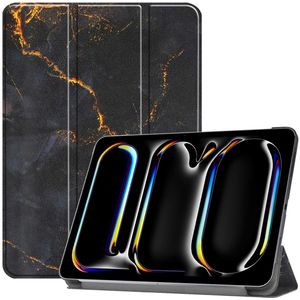 imoshion Design Trifold Bookcase voor de Apple iPad Pro 11 (2024) M4 - Black Marble
