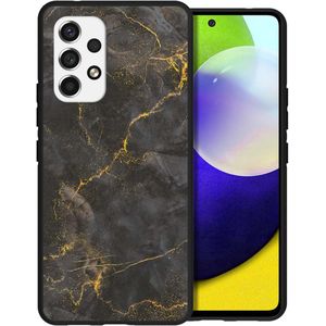 iMoshion Design hoesje voor de Samsung Galaxy A53 - Black Marble