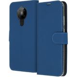 Accezz Wallet Softcase Bookcase voor de Nokia 5.3 - Donkerblauw