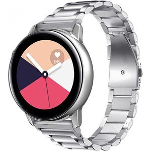 imoshion Stalen bandje Samsung Galaxy Watch 40/42mm / Active 2 40/44mm / Watch 3 41mm - Zilver