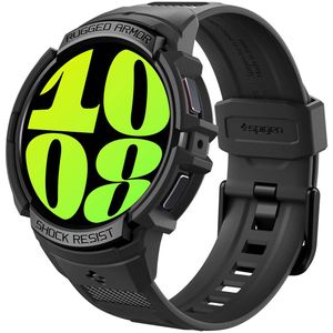 Spigen Rugged Armor™ Pro Case voor de Samsung Galaxy Watch 6 - 44 mm - Black