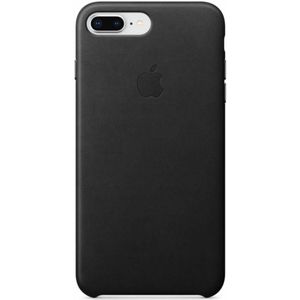 Apple Leather Backcover voor iPhone 8 Plus / 7 Plus - Black