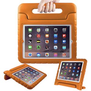 iMoshion Kidsproof Backcover met handvat voor iPad 4 (2012) 9.7 inch / 3 (2012) 9.7 inch / 2 (2011) 9.7 inch - Oranje