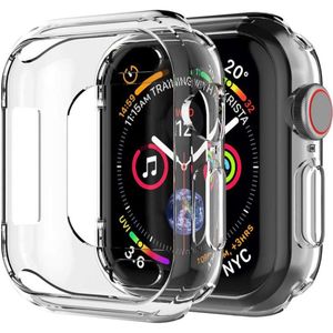 iMoshion Full Cover Softcase voor de Apple Watch Series 4 / 5 / 6 / SE - 44 mm - Transparant