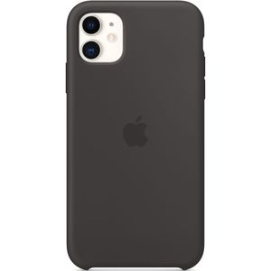 Apple Silicone Backcover voor de iPhone 11 - Zwart