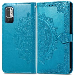 iMoshion Mandala Bookcase voor de Xiaomi Redmi Note 10 (5G) - Turquoise